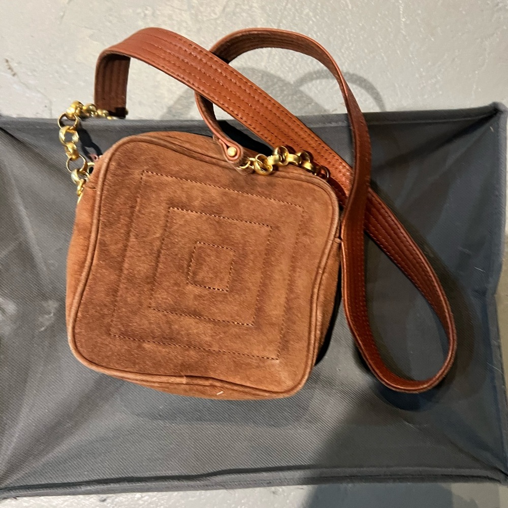 Jay Herbert suede mini bag